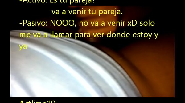 Actlima19 y un pasivo infiel que mama la verga mientras lo llaman