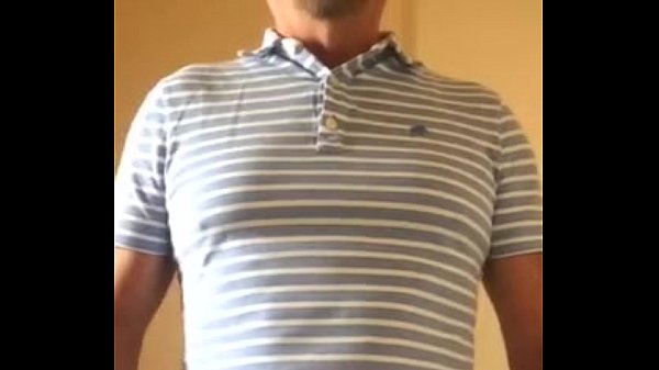 HOT DADDY JERKING BIG UNCUT COCK AND LOW HANGING BALLS