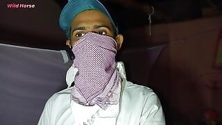 Indian boy risky outdoor masterbating and dirty talk with girlfriend