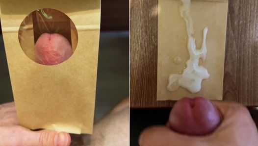 Night secret masturbation of a lonely guy! Are you ready to swallow all the cum?