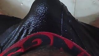 handjob my cock in water