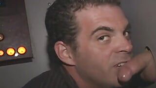 Gay Party Man Sucks off Penis on Lunch Break
