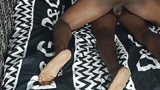 My brother fucks with his best friend in my bedroom pt 1