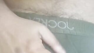 Bulge Beneath Underwear Semi Erected Penis